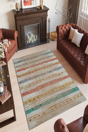 Conceptum Alfombra de Pasillo Multicolor 100 x 200 cm